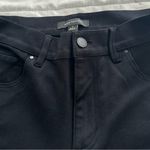 Ann Taylor  black straight leg mid rise pants, size 10 office business casual Photo 5