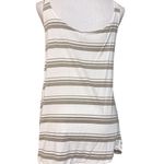 Urban Renewal  Striped Tank Top with Lace Front; One Size; best fit Medium Large Photo 1