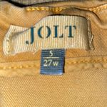 Jolt Yellow Mini Pencil Skirt Photo 3