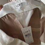 Loft Peyton Shorts in Linen Blend White Women’s SIZE 8 STYLE # 751683 new w tags Photo 5