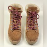 Sam Edelman Franc Round-toe Hiker Ankle Boot Toffee Brown Lace Up Size 8.5 Photo 5