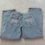 Edikted  Bow Jeans Pocket Low-Rise Photo 1