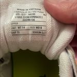 Nike  White Volleyball Sneakers with Blue Accents size W9 Photo 4