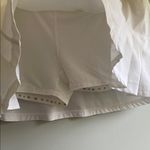 Athleta  Womens LARGE White Ace Tennis Skort Layered Ruffle Hem Athletic Skirt Photo 5