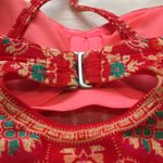 Athleta | Martina Bandeau Red Boho Tankini Top Photo 5