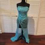Nova Luxe evening dress size M Blue Size M Photo 1