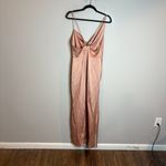 NWT Significant Other Aria Cowl Neck Maxi Dress in Nougat Pink Size 8 Photo 6