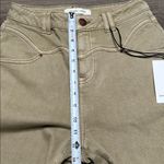Seventy + Mochi Mia Barrel Leg Jean Super High Rise Desert Sand Tan Size 26 Photo 13