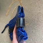 See By Chloe Authentic  daytripper patent leather crossbody navy black gold boho Photo 5