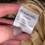 Sue Wong Womens Cocktail Dress Sheath Strapless Chevron Beaded Sequin Size 6 Photo 14