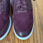 Cole Haan  Grand Misha Burgundy Sneakers Suede Leather Shoes Casual l 7.5 NWOB Photo 3