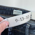 Silver Jeans  Womens‎ 27 Blue Fleet Kick Crop Denim Raw Hem High Rise Cotton Photo 3