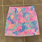 Lilly Pulitzer  Luxletic Maryana Skort 17" Splender in the Sand Small Photo 12