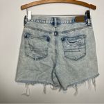 American Eagle Outfitters mom shorts light wash destroyed dem women’s size 4 Photo 3