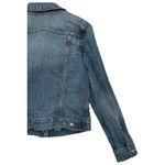 Lucky Brand  Denim Jacket Womens Small Blue Button Up Jean Classic Trucker Casual Photo 11
