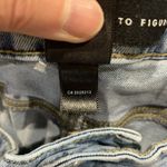 Fashion to figure  Distressed Rhinestone Bling High Rise Skinny Jeans Plus Sz 28 Photo 9