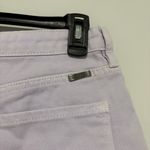 KanCan High Rise Raw Hem Denim Shorts Lilac Lavender Purple‎ size medium Purple Photo 5
