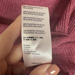 Free People We the Main Squeeze Brushed Hacci Tunic Top Size Small Wine Pink Photo 4