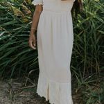 Roolee  Salt Brooklyn Heights Textured‎ Gauze Dress Size Medium NWT Photo 10