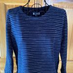 Madewell  Striped Side Lace Up Cotton Sweater Size XXS Photo 1