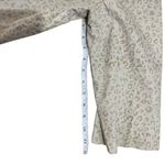 Souk Indigo Leopard Print Blazer Top Tan Size M Photo 4