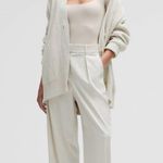 Lululemon Wundermost Square Neck Bodysuit Ultra Soft Shine Nulu Size M NWT Photo 2