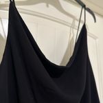Bobi NWT  Cowl Neck Cami Black M $55 MSRP Photo 3