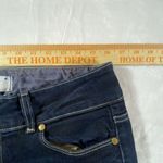 Paige  Jeans Hidden‎ Hills Women's  30x29.5 Mid Rise Dark Wash Flared Slimming Photo 4