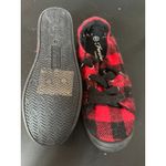 Forever Link Forever Black and Red Plaid Sneakers in 6 NWOB Photo 1