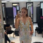 Primavera Couture  Prom Dress Beaded White Photo 2