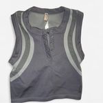 Free People  Movement Free Kick Crop Henley Muscle Tank Photo 5