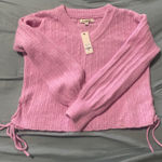 Francesca's Pink  Sweater Brand new Photo 0