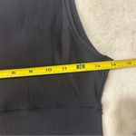 Lululemon  Power Pivot Black Reversible V Neck Ribbed Tank Top Black XXXS Photo 6