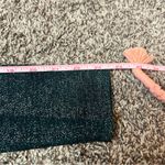 NEW YORK & COMPANY Lurex Knit Lace Up Neck Top Green Photo 7