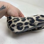 Stella McCartney  Satin Leopard Print Wedges Size 36.5 6 Photo 2