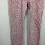 Gymshark  Fleur Texture Dusty Pink‎ Marl Leggings Size Medium Photo 1