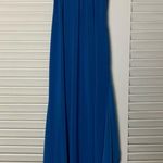 S/M royal blue hi low goddess dress Photo 0