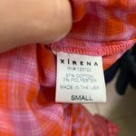 XiRENA Red Plaid Long Sleeve Dress boho Pink Photo 5