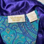 Victoria's Secret  Pajama Top Paisley Lingerie Pajama Shirt 90s Pajamas Top Photo 6