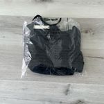 Anthropologie Crochet Hooded Cover-Up Dress Black S NWT IN PACKAGE Photo 4