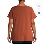 French Laundry NWT  Raglan Sleeve Crochet Trim Short Sleeve Top Size 2X Photo 2