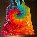 Tie dye yoga tank. Good used condition. Multiple Photo 0