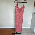 House Of CB House of‎ CB S D-DD Mariah rose ruched midi dress NWOT Photo 8