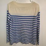 Gap Bella Boatneck Sweater Moore Blue Stripe Photo 0