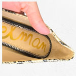 Sam Edelman Hazel Snakeskin Leather Pointed Toe Stiletto Heels 4 in Heels Size 8 Photo 8