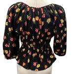 Kate Spade Tulip Toss Riviera Top, Black Size Large Photo 5