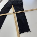 AG Adriano Goldschmied Adriano Goldschmied Jeans Womens 28 Black Legging Super Skinny Ankle Raw Hem Photo 8