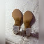 Simmi London  heels clear heel  snake Vera! Size 5 color nude suede clear Photo 10