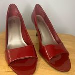 Apt. 9  Women's Size 10M Heels Red Patent Open Toe Heels Photo 1
