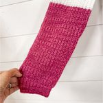 SO NEW  Kohl’s Juniors Pink Blue Striped Shirttail Hem Sweater Size Large Photo 5